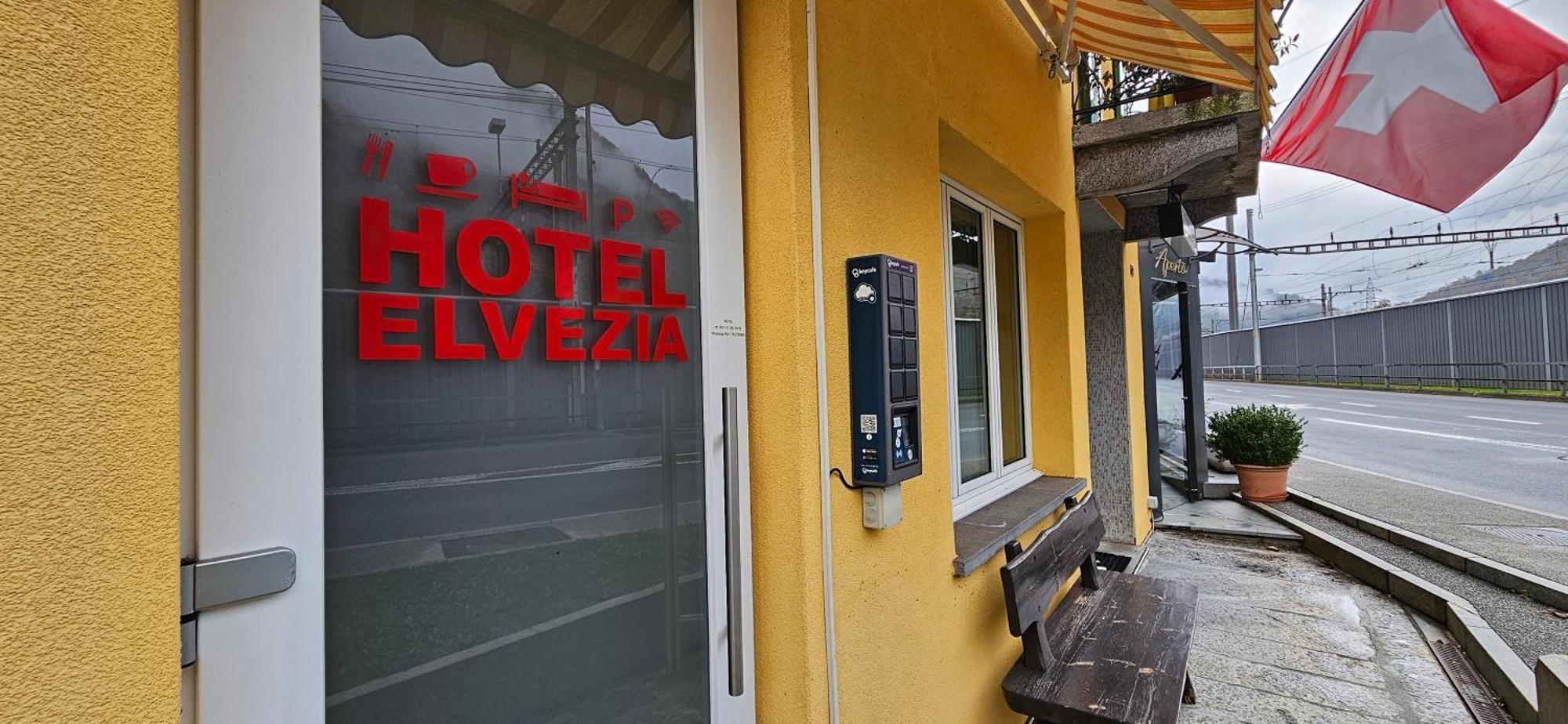 Hotel Elvezia - Self Check-In Lavorgo Exterior foto